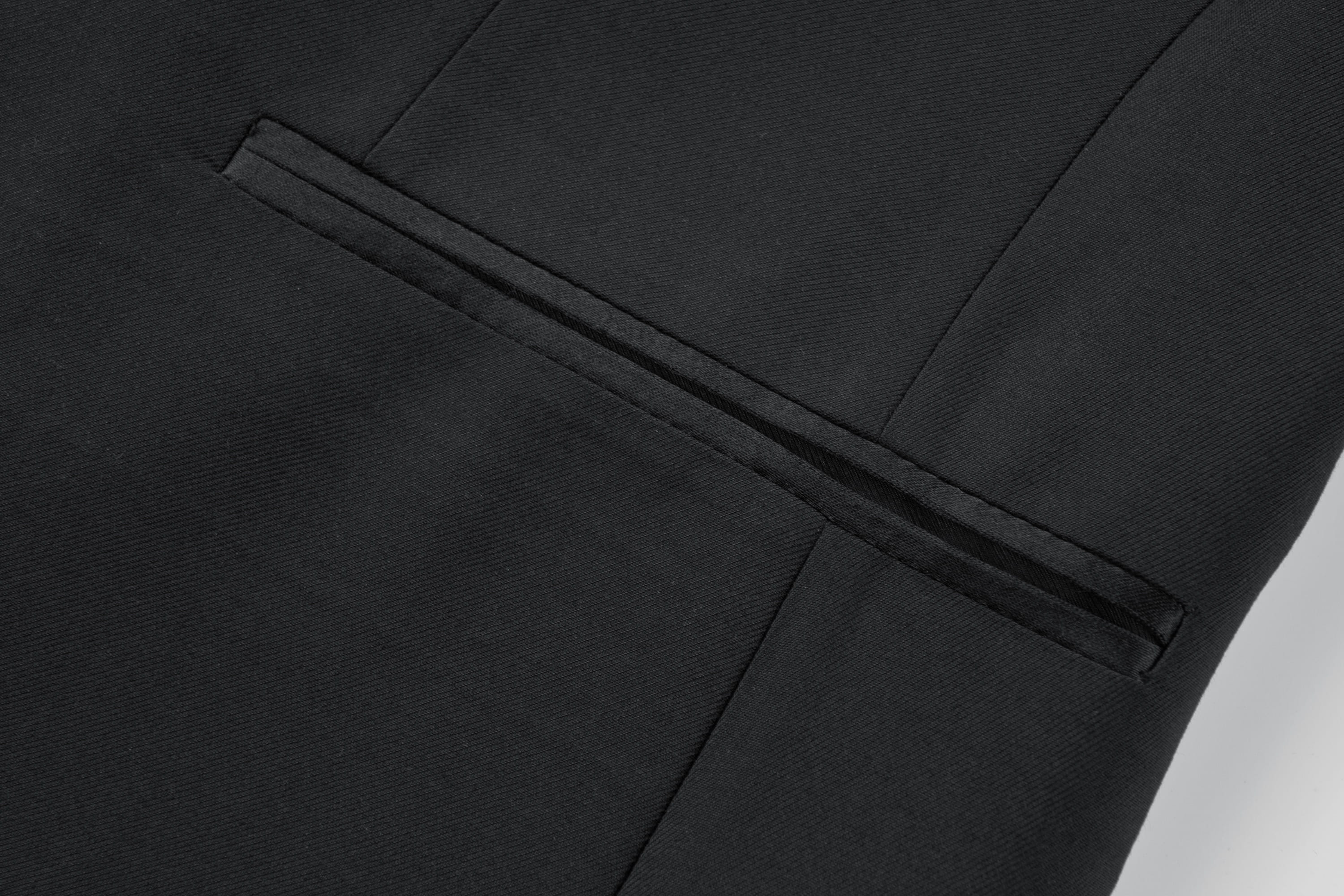 Suit Vibe - Classic Black Shawl Lapel Slim Fit Tuxedo | Formal Gala & Wedding Set