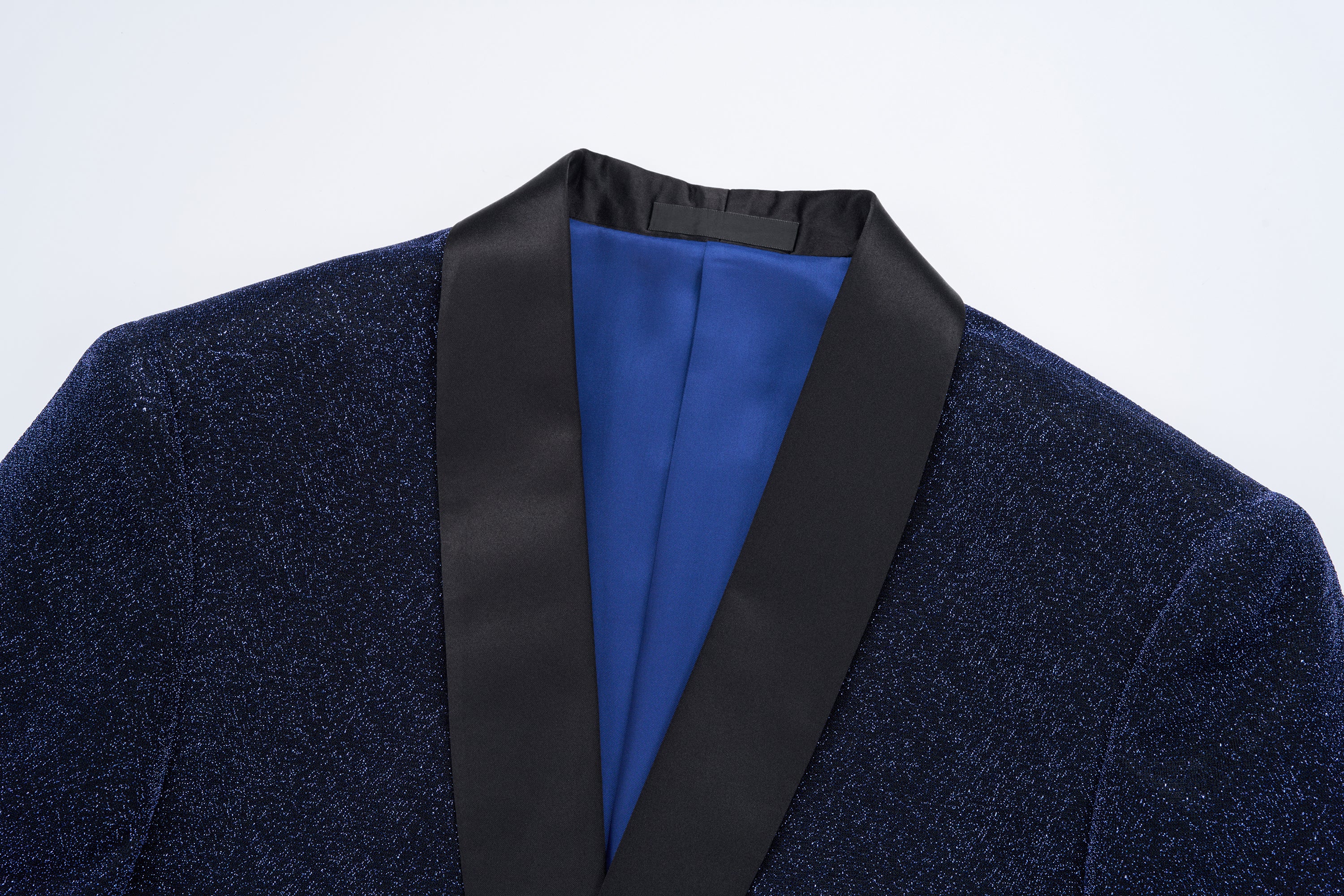 Suit Vibe™ Men's Shimmering Shawl Lapel Tuxedo 3-Piece Set