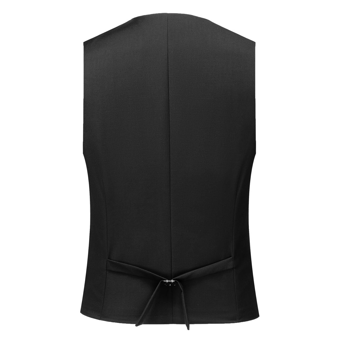 Classic Men's Slim Fit Suit Vest - Premium 5-Button Formal Waistcoat for Wedding & Business