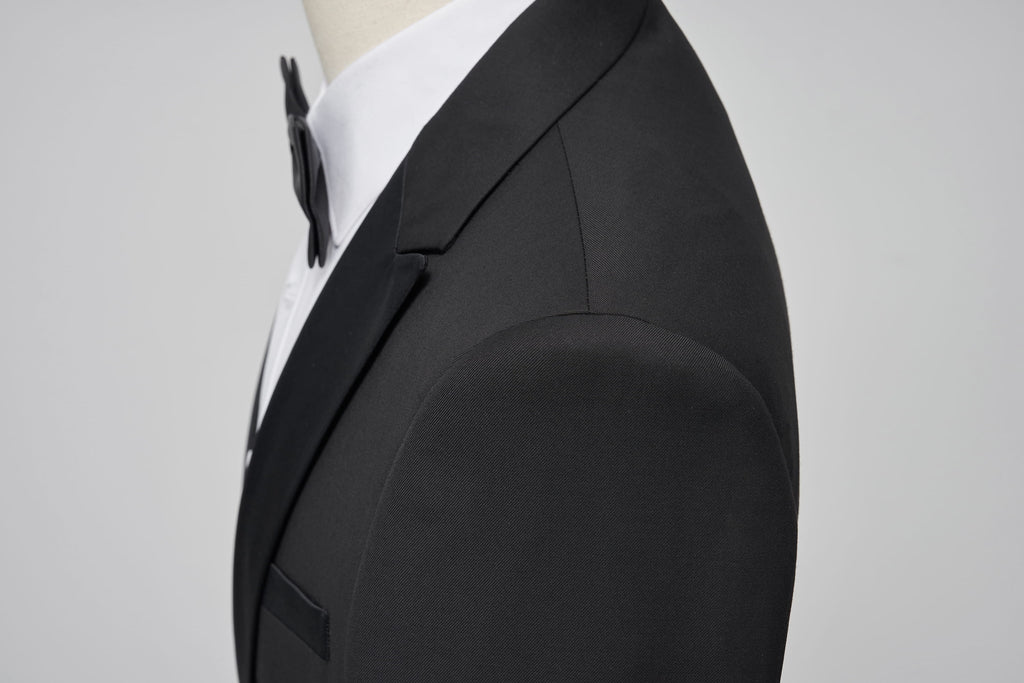 Suit Vibe - Modern Peak Lapel Slim Fit Suit | Professional Business & Wedding 2/4-Piece Set