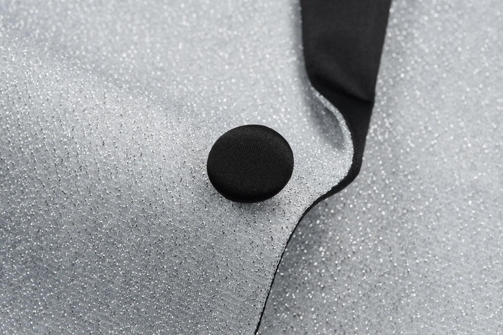 Suit Vibe™ Men's Shimmering Shawl Lapel Tuxedo 3-Piece Set
